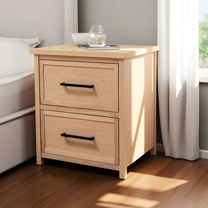 Analisa Shaker Style 2-Drawer Nightstand
